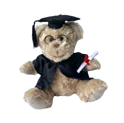 Georgie Graduation beige medium with glasses